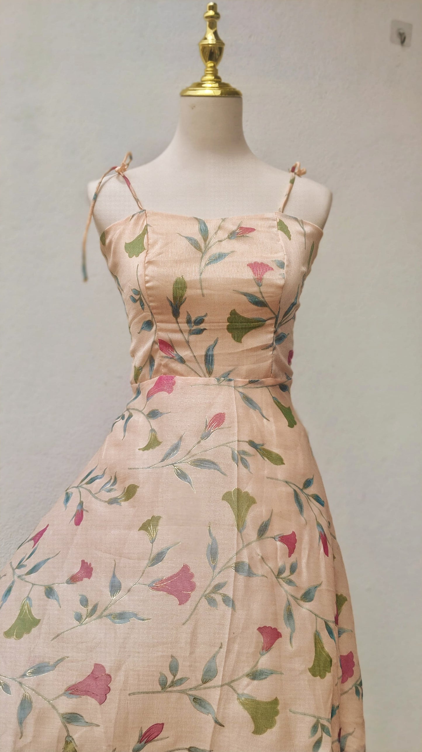 PASTEL BARSO FLORAL STRAP DRESS
