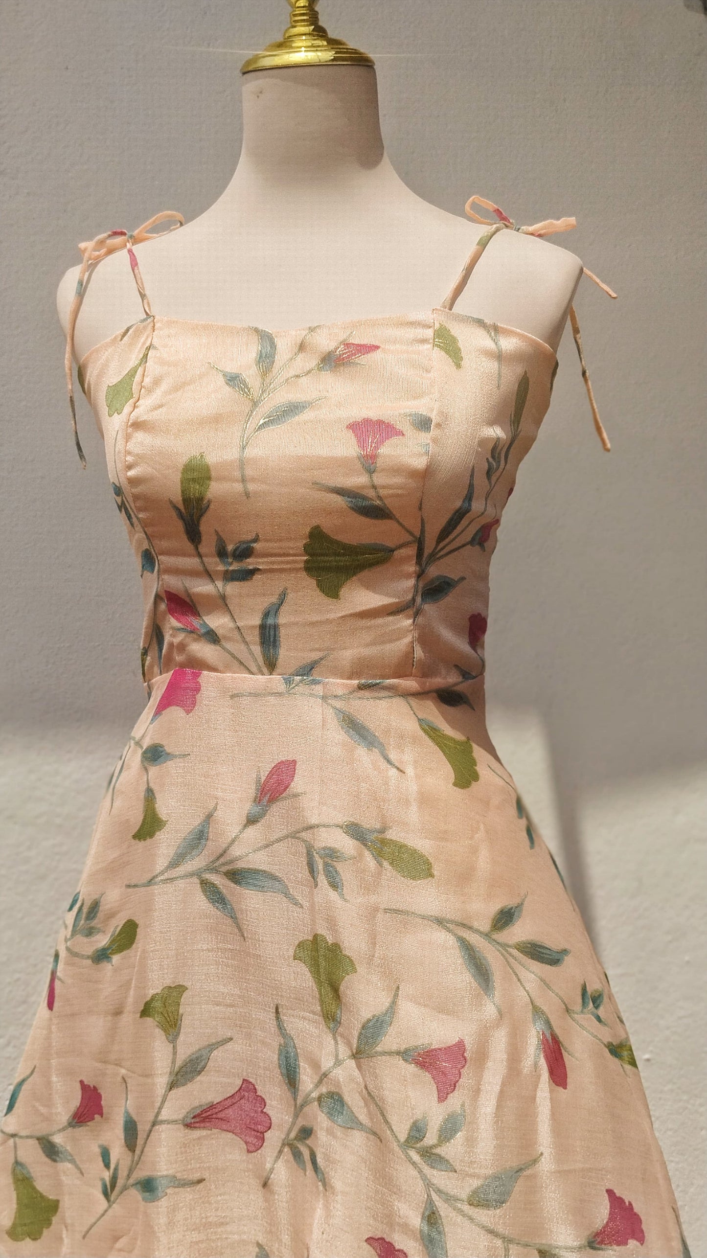 PASTEL BARSO FLORAL STRAP DRESS