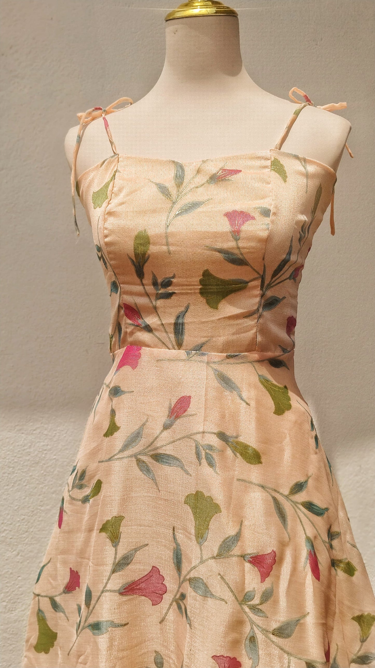 PASTEL BARSO FLORAL STRAP DRESS