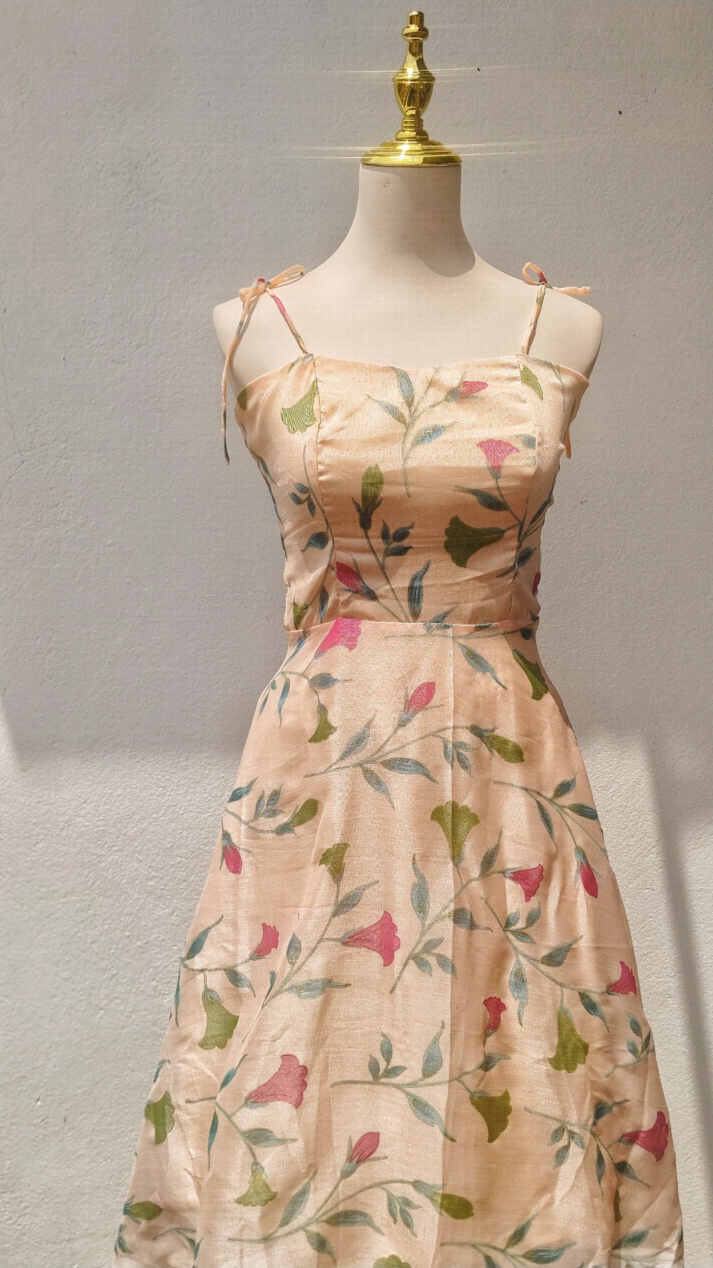 PASTEL BARSO FLORAL STRAP DRESS