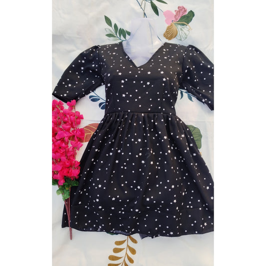 BLACK STAR MINI SKIRT